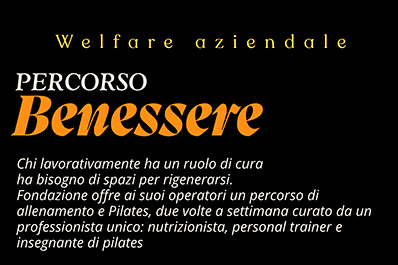 Percorso Benessere &ndash; Welfare aziendale per gli operatori